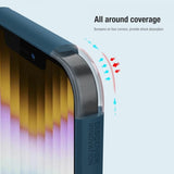 Nillkin iPhone 15 Deksel Frosted Shield Pro MagSafe Svart