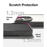 Ringke iPhone 15 Deksel Fusion Bold Grå