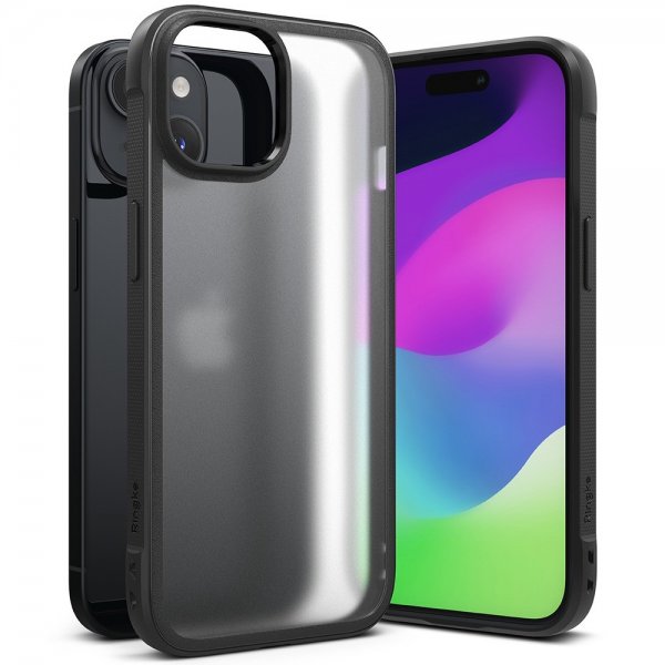 Ringke iPhone 15 Deksel Fusion Bold Matte Black