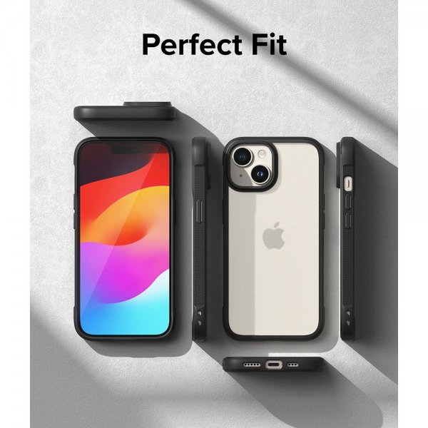 Ringke iPhone 15 Deksel Fusion Bold Matte Black