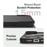 Ringke iPhone 15 Deksel Fusion X Design Camo Black