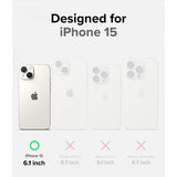 Ringke iPhone 15 Deksel Fusion X Design Camo Black