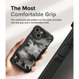 Ringke iPhone 15 Deksel Fusion X Design Camo Black