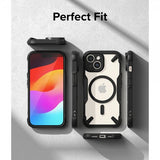 Ringke iPhone 15 Deksel Fusion X Magnetic Matte Black