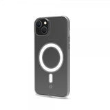 Celly iPhone 15 Deksel GELSKINMAG MagSafe Transparent
