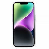 iPhone 15 Deksel Glitterpaljetter Sølv