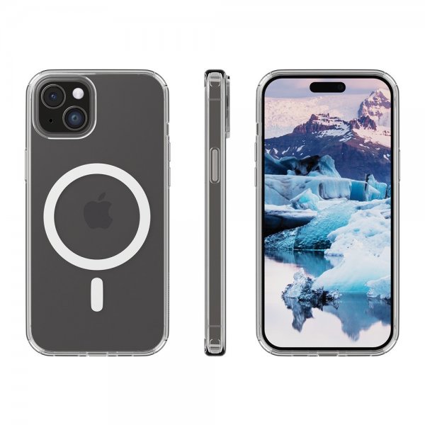 dbramante1928 iPhone 13/14/15/16e/17e Deksel Iceland Pro MagSafe Transparent