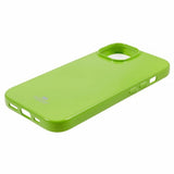 Mercury iPhone 15 Deksel Jelly Glitter Grønn