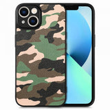 iPhone 15 Deksel Kamuflasje Grønn