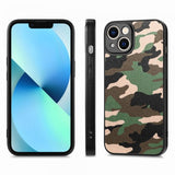 iPhone 15 Deksel Kamuflasje Grønn