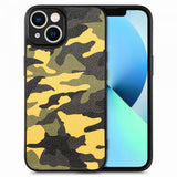 iPhone 15 Deksel Kamuflasje Gul
