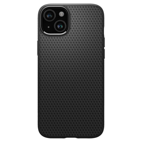 Spigen iPhone 15 Deksel Liquid Air Matte Black