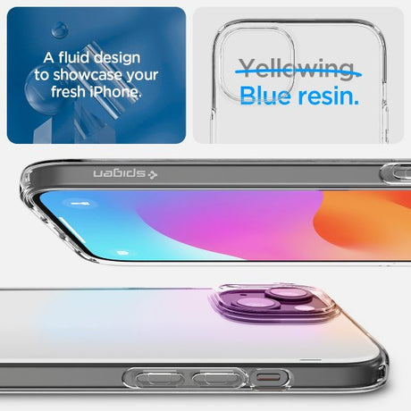 Spigen iPhone 15 Deksel Liquid Crystal Crystal Clear