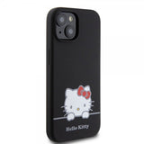 Hello Kitty iPhone 15 Deksel Liquid Silicone Svart
