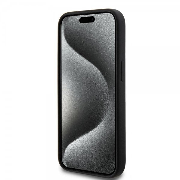 Hello Kitty iPhone 15 Deksel Liquid Silicone Svart