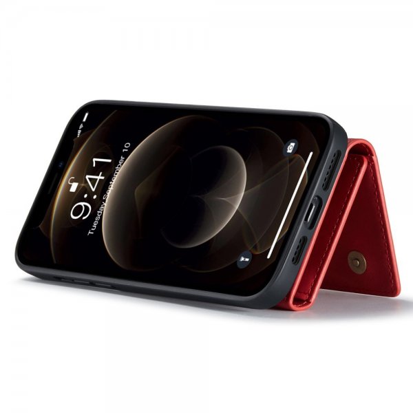 Dg.Ming iPhone 15 Deksel M1 Series Avtakbart Kortholder Rød