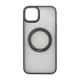 Rvelon iPhone 15 Deksel Roterbart Stativ Svart