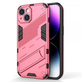iPhone 15 Deksel med Stativ Magenta