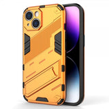 iPhone 15 Deksel med Stativ Oransje