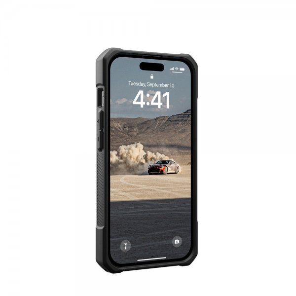 Urban Armor Gear (UAG) iPhone 15 Deksel Monarch Kevlar Black