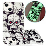 iPhone 15 Deksel Motiv Hodeskaller