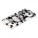 iPhone 15 Deksel Motiv Hodeskaller