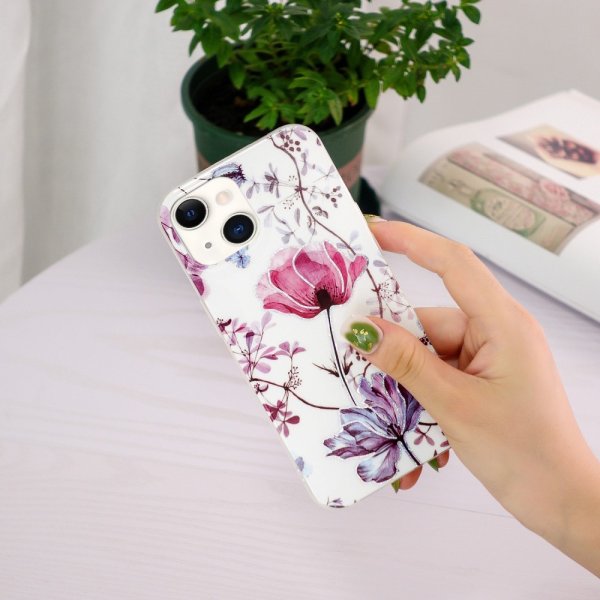 iPhone 15 Deksel Motiv Lotus