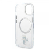 Karl Lagerfeld iPhone 15 Deksel NFT Karl & Choupette Transparent