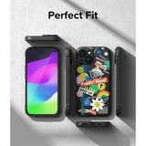 Ringke iPhone 15 Deksel Onyx Design Sticker