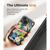 Ringke iPhone 15 Deksel Onyx Design Sticker