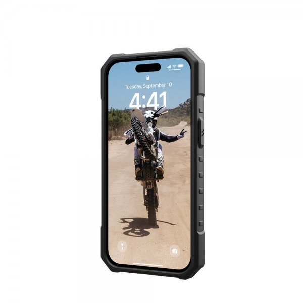 Urban Armor Gear (UAG) iPhone 15 Deksel Pathfinder MagSafe Ice
