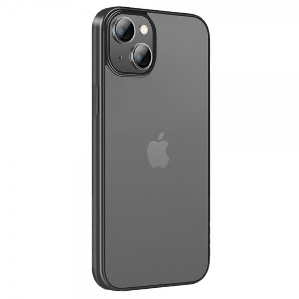 X-Level iPhone 15 Deksel Belagt Kant Svart