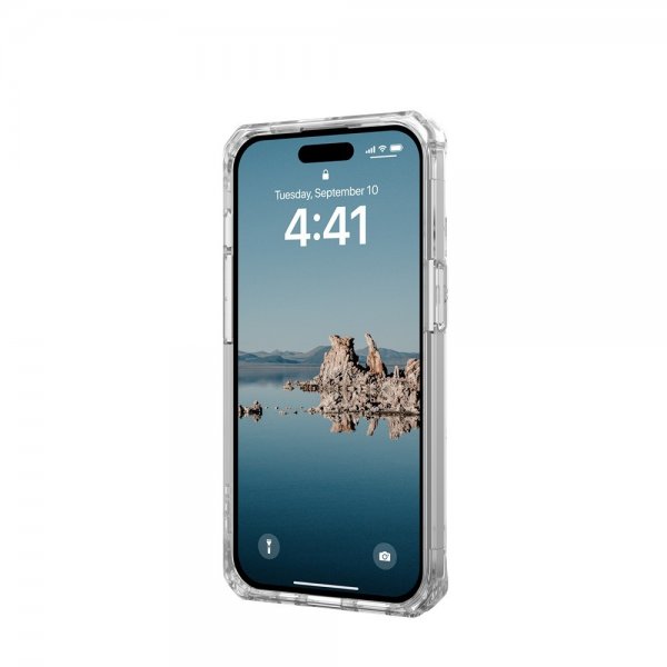 Urban Armor Gear (UAG) iPhone 15 Deksel Plyo MagSafe Ice Sølv