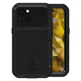 Love Mei iPhone 15 Deksel Powerful Case Svart