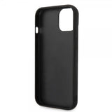 Karl Lagerfeld iPhone 15 Deksel Quilted Nylon Puffy Case Logo Plate Svart