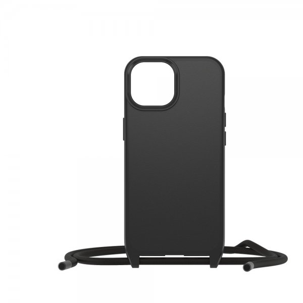 Otterbox iPhone 15 Deksel React Necklace MagSafe Svart