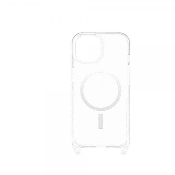 Otterbox iPhone 15 Deksel React Necklace MagSafe Transparent