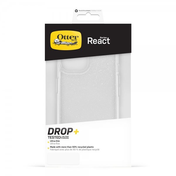 Otterbox iPhone 15 Deksel React Stardust