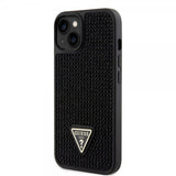 Guess iPhone 15 Deksel Rhinestone Svart