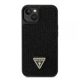 Guess iPhone 15 Deksel Rhinestone Svart