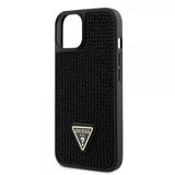 Guess iPhone 15 Deksel Rhinestone Svart