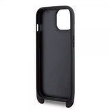 Karl Lagerfeld iPhone 15 Deksel Saffiano Crossbody Svart