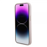 Guess iPhone 15 Deksel Saffiano MagSafe Rosa