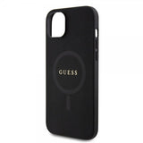 Guess iPhone 15 Deksel Saffiano MagSafe Svart