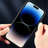 X-Level iPhone 15 Deksel Linjeskjøting Blå