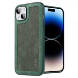 X-Level iPhone 15 Deksel Linjeskjøting Grønn