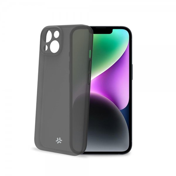 Celly iPhone 15 Deksel SPACE Svart