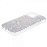 Nordic Covers iPhone 15 Deksel Sparkle Series Stardust Silver