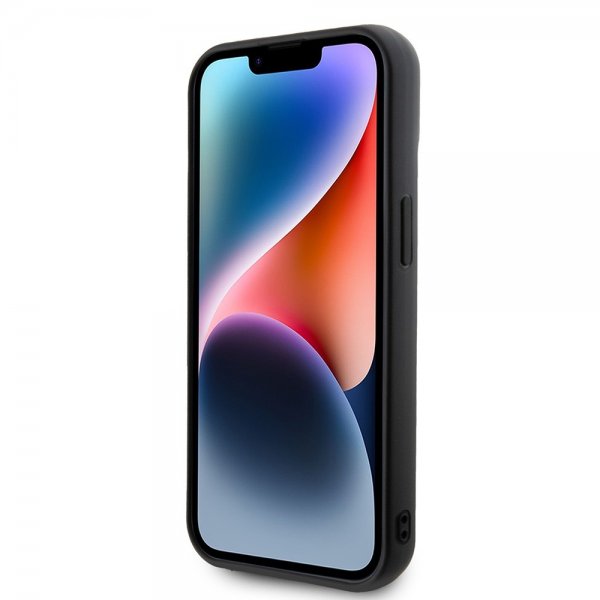 Guess iPhone 15 Deksel Square Mirror Svart