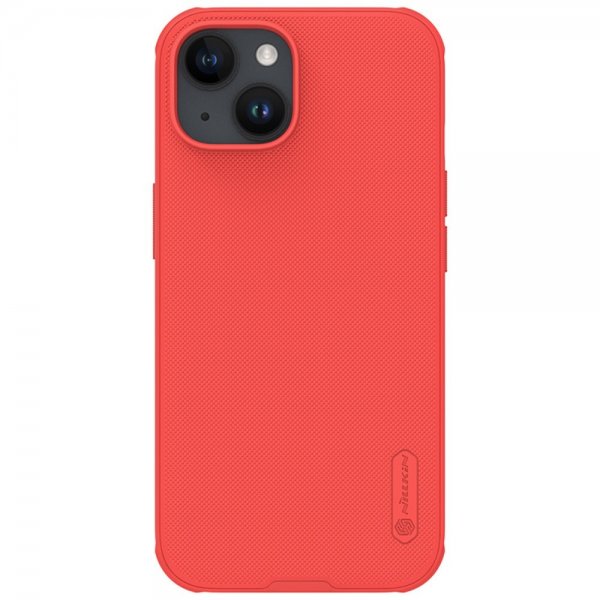 Nillkin iPhone 15 Deksel Super Frosted Shield Pro Rød